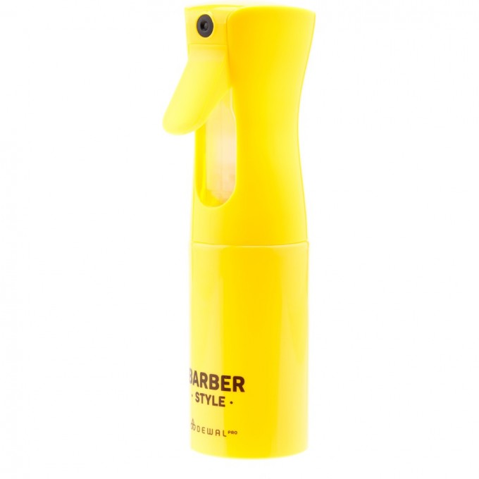 Распылитель-спрей DEWAL BARBER STYLE пластиковый, желтый, 160мл JC003yellow Распылитель-спрей DEWAL BARBER STYLE пластиковый, желтый, 160мл JC003yellow
