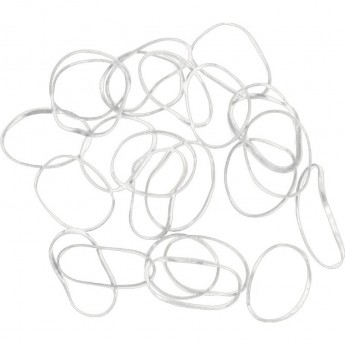 Резинки для волос силиконовые, mini (100 шт) DEWAL RES037
